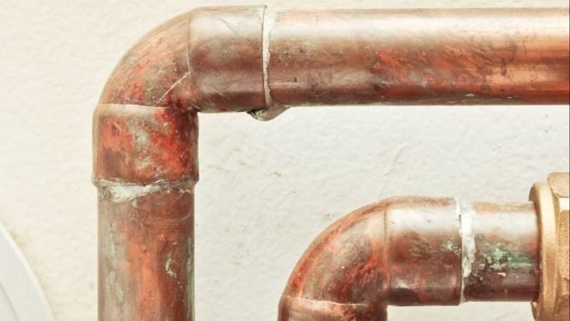 Older metal pipes